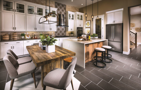 Kitchen at Shadow Point by Toll Brothers in Summerlin