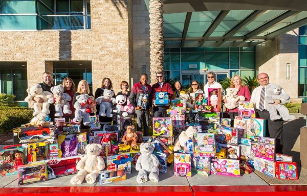 Howard Hughes corporation toy drive in summerlin