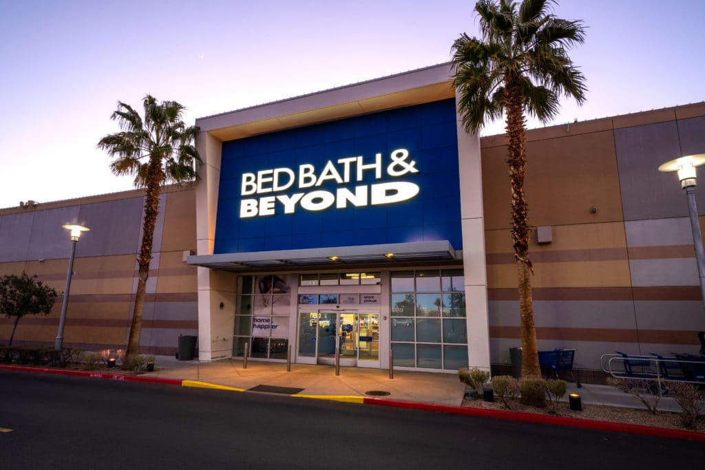 Bed Bath & Beyond Storefront