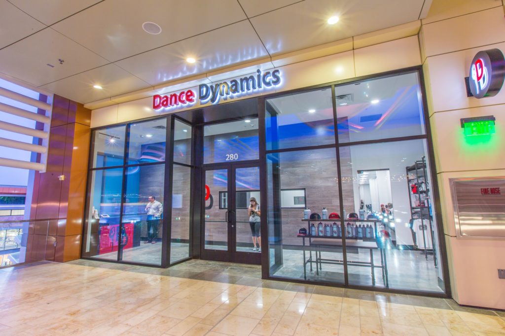 Dance Dynamics storefront at Downtown Summerlin