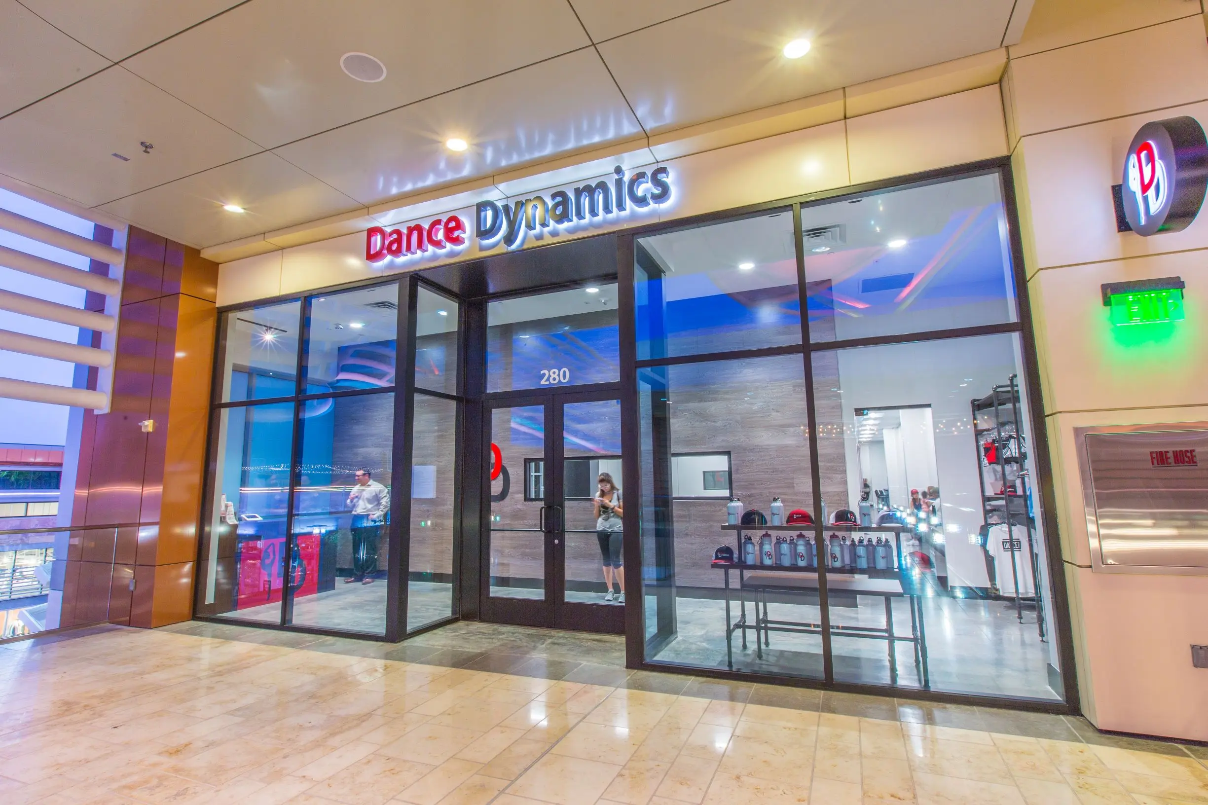 DanceDynamics-storefront Dance Dynamics storefront at Downtown Summerlin