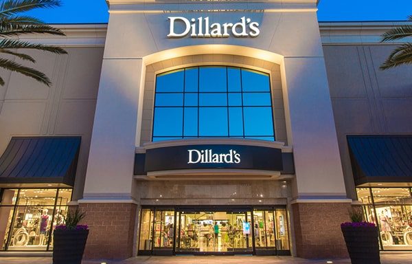Dillards at Downtown Summerlin storefront