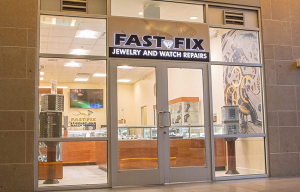 Fast Fix Jewelry and watch repairs storefront
