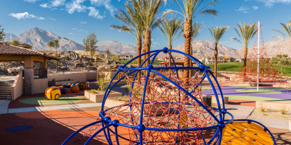 Play structure at Fox Hill Park in Summerlin