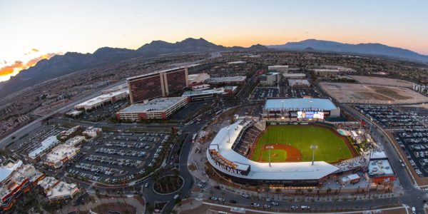 Aerial View of the Las Vegas Ballpark
