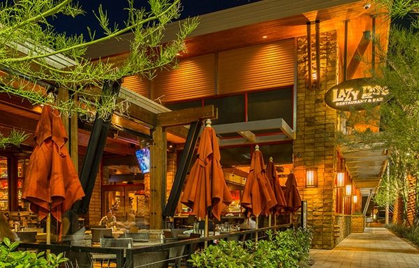 Lazy Dog Restaurant and Bar storefront at Downtown Summerlin