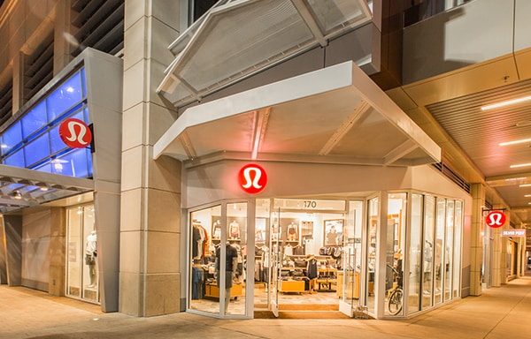 lululemon storefront at Downtown Summerlin