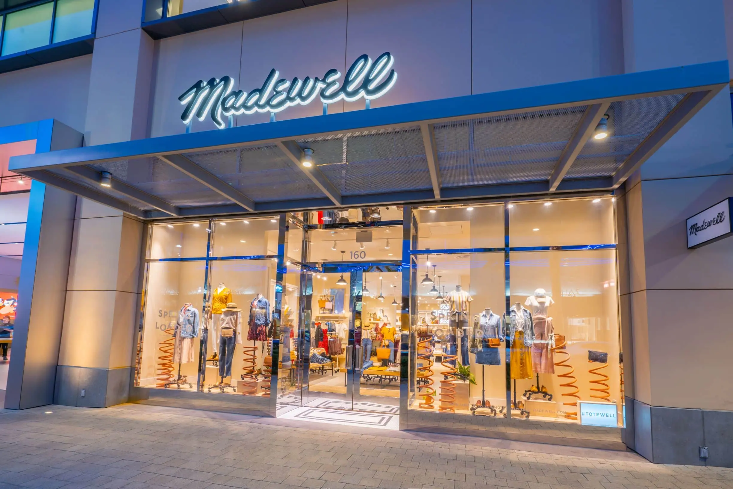 Madewell storefront at Downtown Summerlin