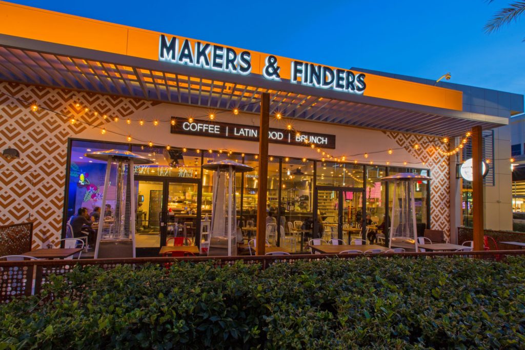 Makers and Finder storefront at Downtown Summerlin