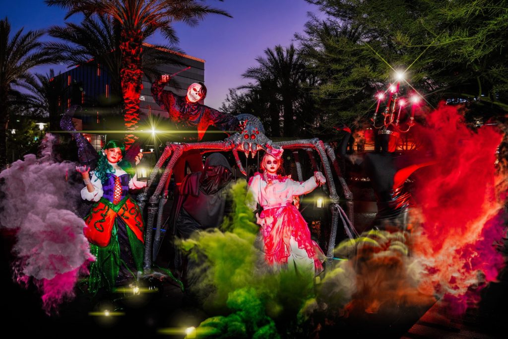 Parade of Mischief at Downtown Summerlin photoshoot
