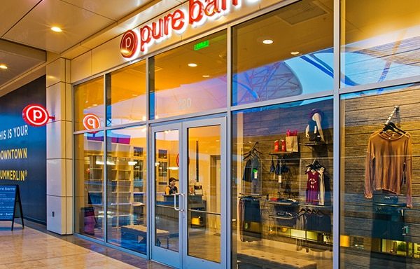 Pure Barre Storefront at Downtown Summerlin