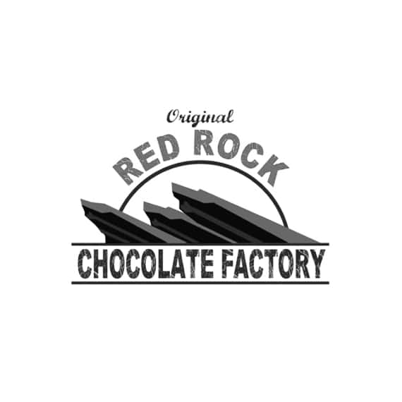 Red Rock Chocolate Factory logo