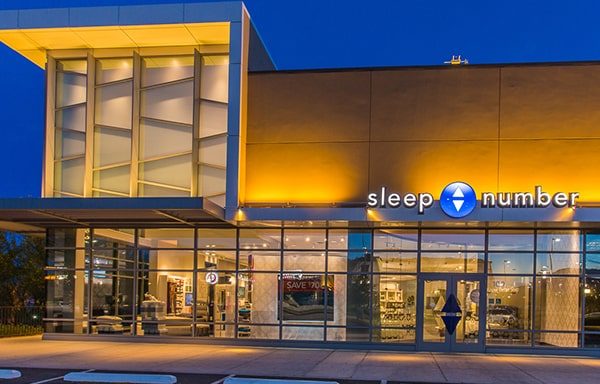 Sleep Number storefront at Downtown Summerlin