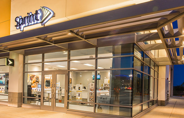 Sprint storefront at Downtown Summerlin
