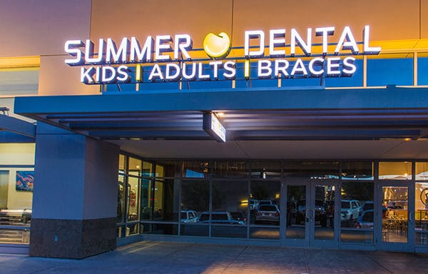 Summer Dental storefront at Downtown Summerlin