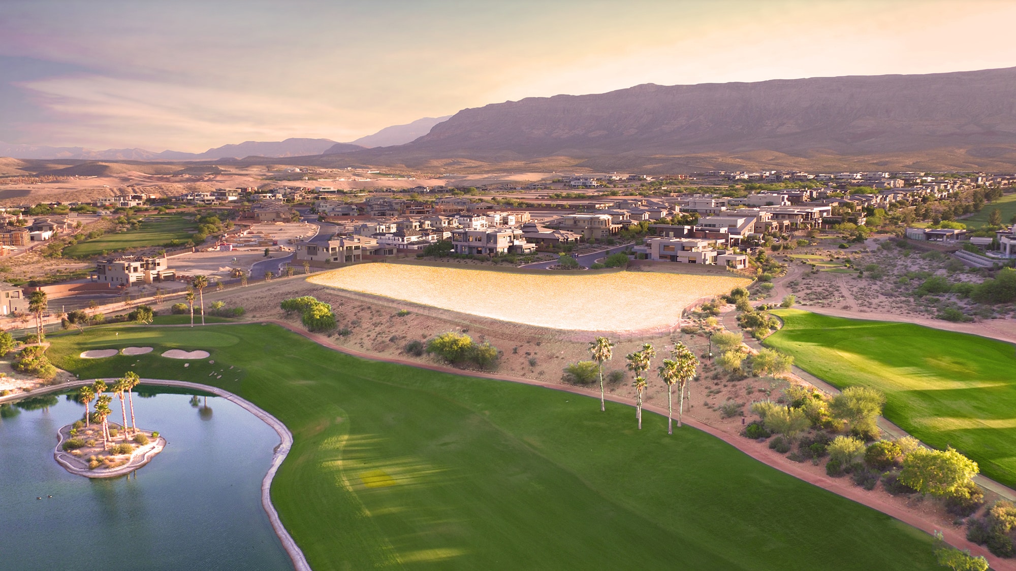 Falcon Pointe lot in The Ridges in Summerlin