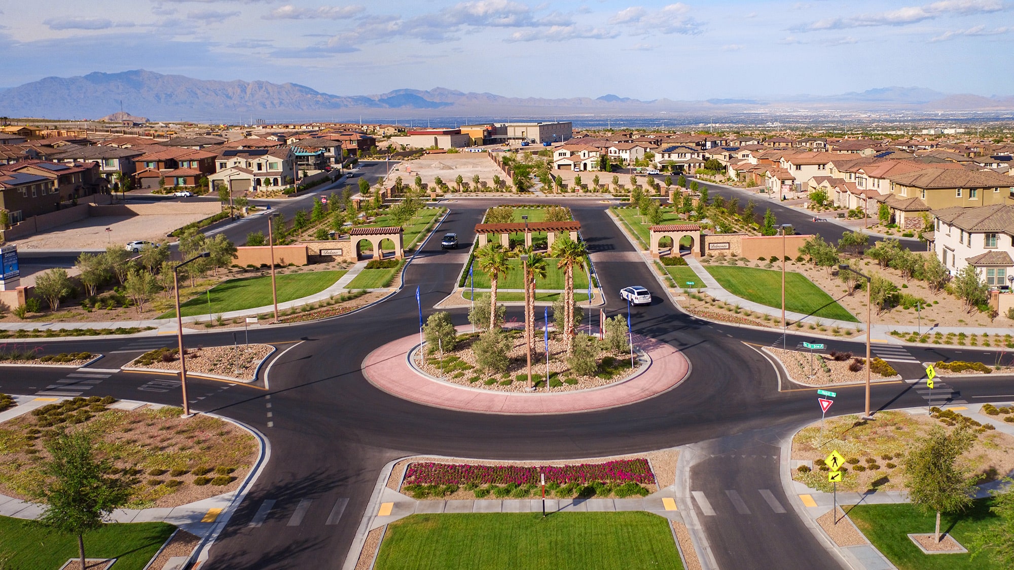 Shared Entryway in The Paseos in Summerlin