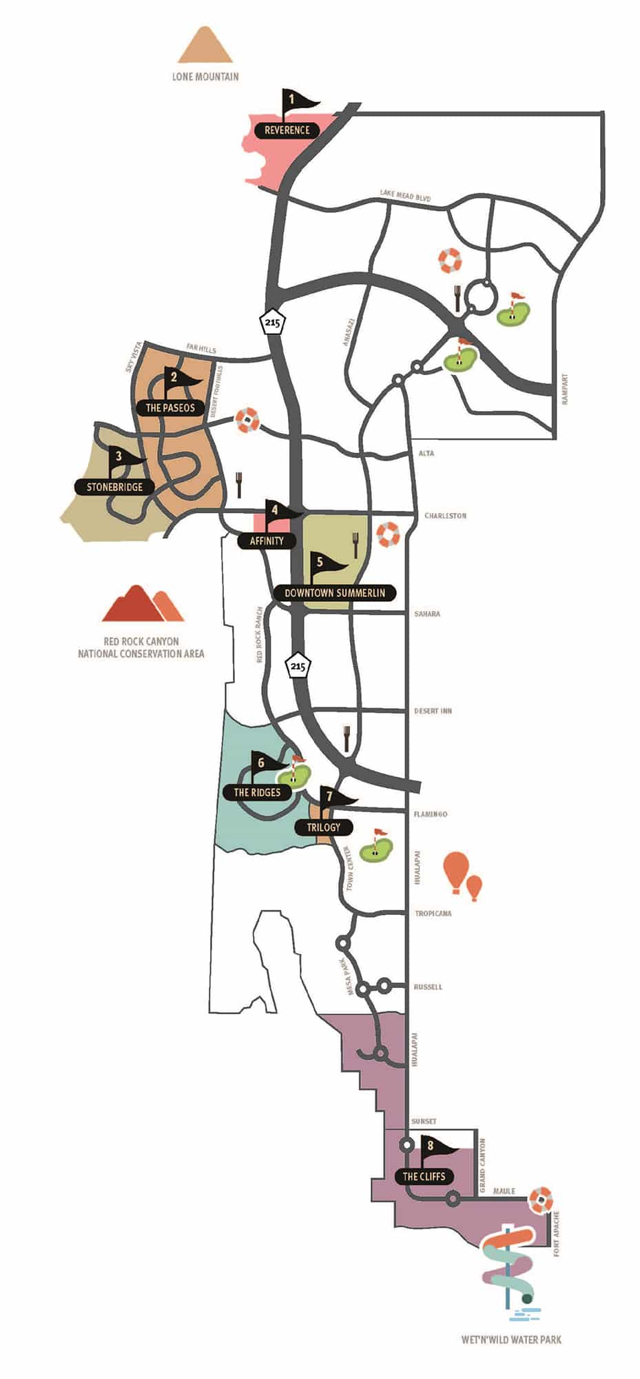 Map Of Summerlin Las Vegas Summerlin Roadtrip: How To Tour The Community In A Single Day - Summerlin