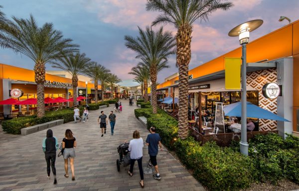 The promenade at Downtown Summerlin