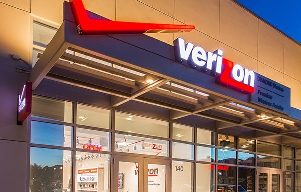 Verizon storefront at Downtown Summerlin