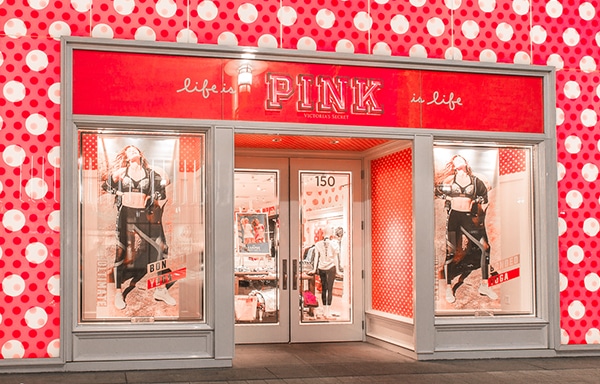 Pink by Victorias Secret storefront at Downtown Summerlin