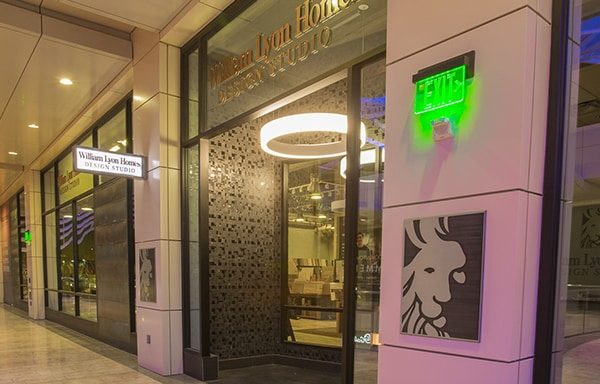 William Lyon Home Design Studio storefront at Downtown Summerlin