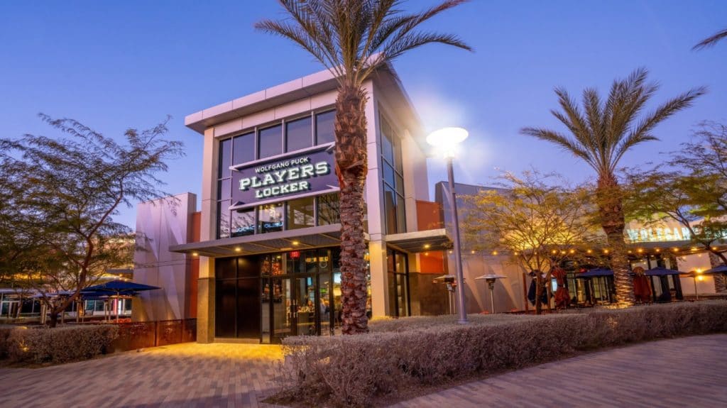 Wolfgang Puck Players Locker at Downtown Summerlin storefront