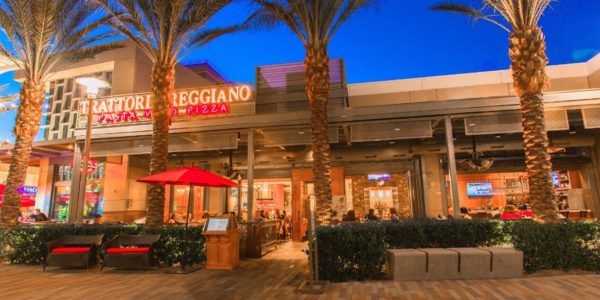 Trattoria Reggiano storefront at Downtown Summerlin