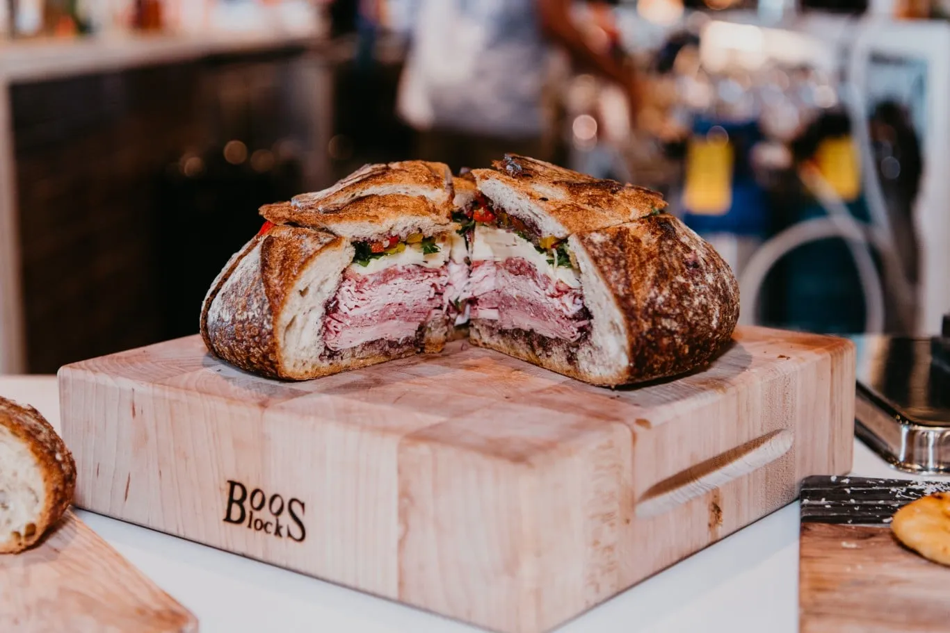 Italian sandwich at Las Vegas Ballpark