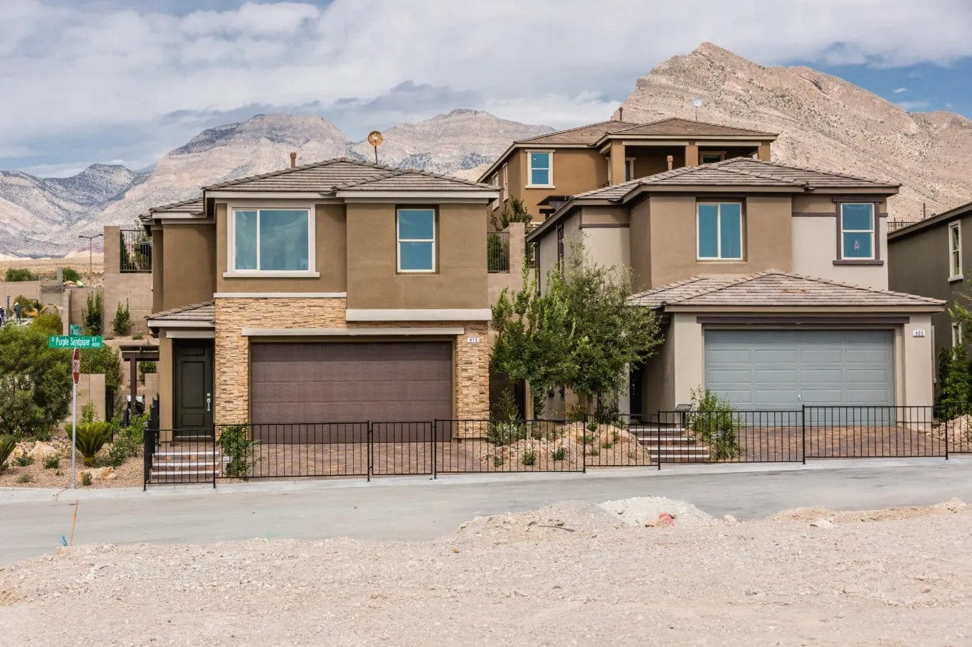 Street view of Bristle Vale Collection by KB Home in Summerlin