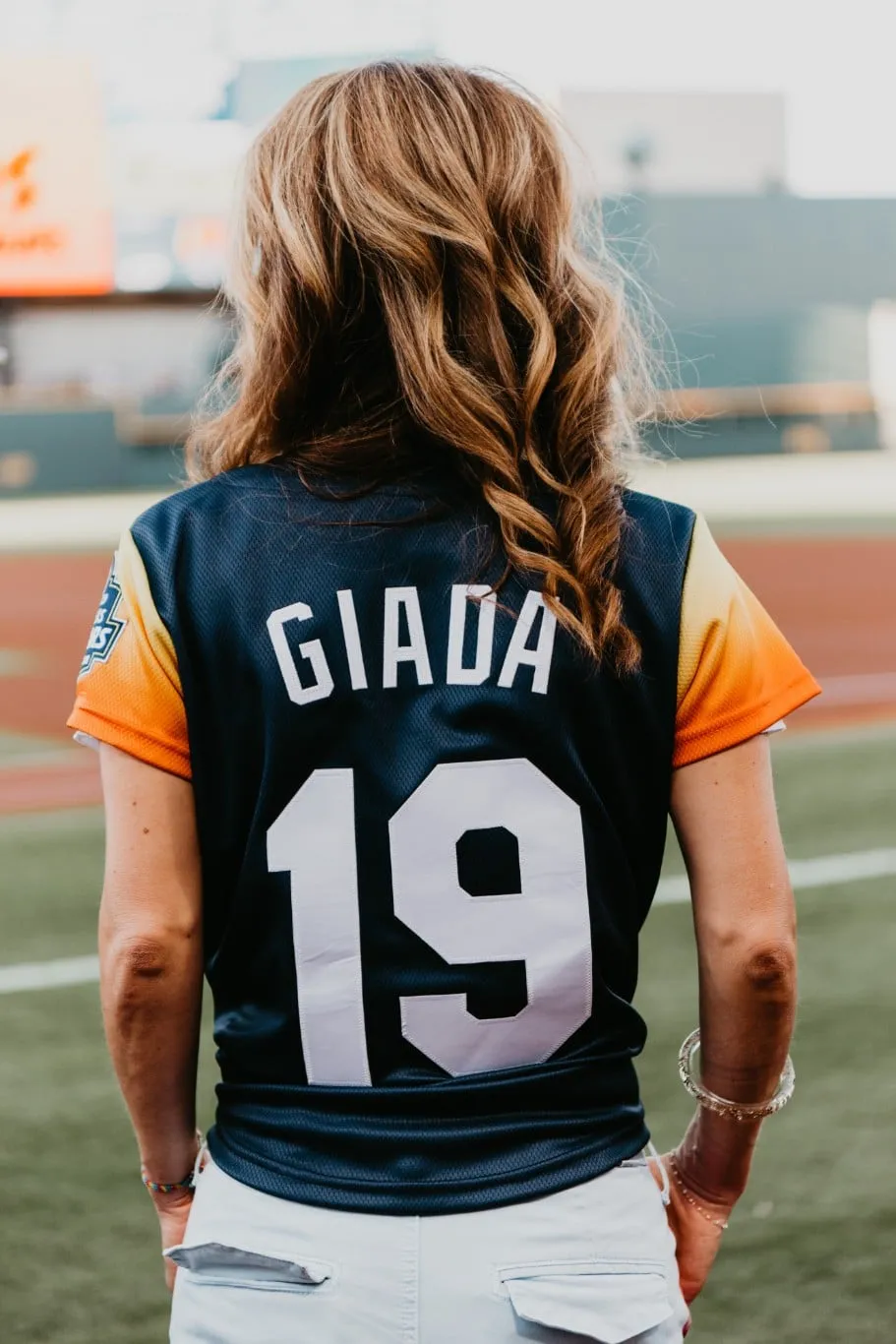 Giada in Jersey at Las Vegas Ballpark