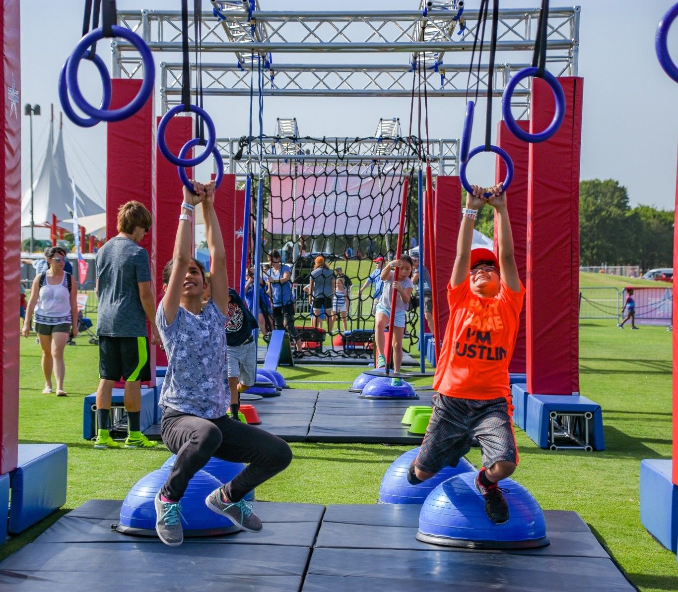 Ninja Warrior course at Downtown Summerlin