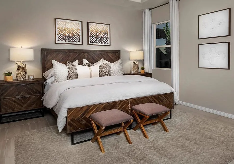 Bedroom at Bristle Vale Collection II by KB Home in Summerlin