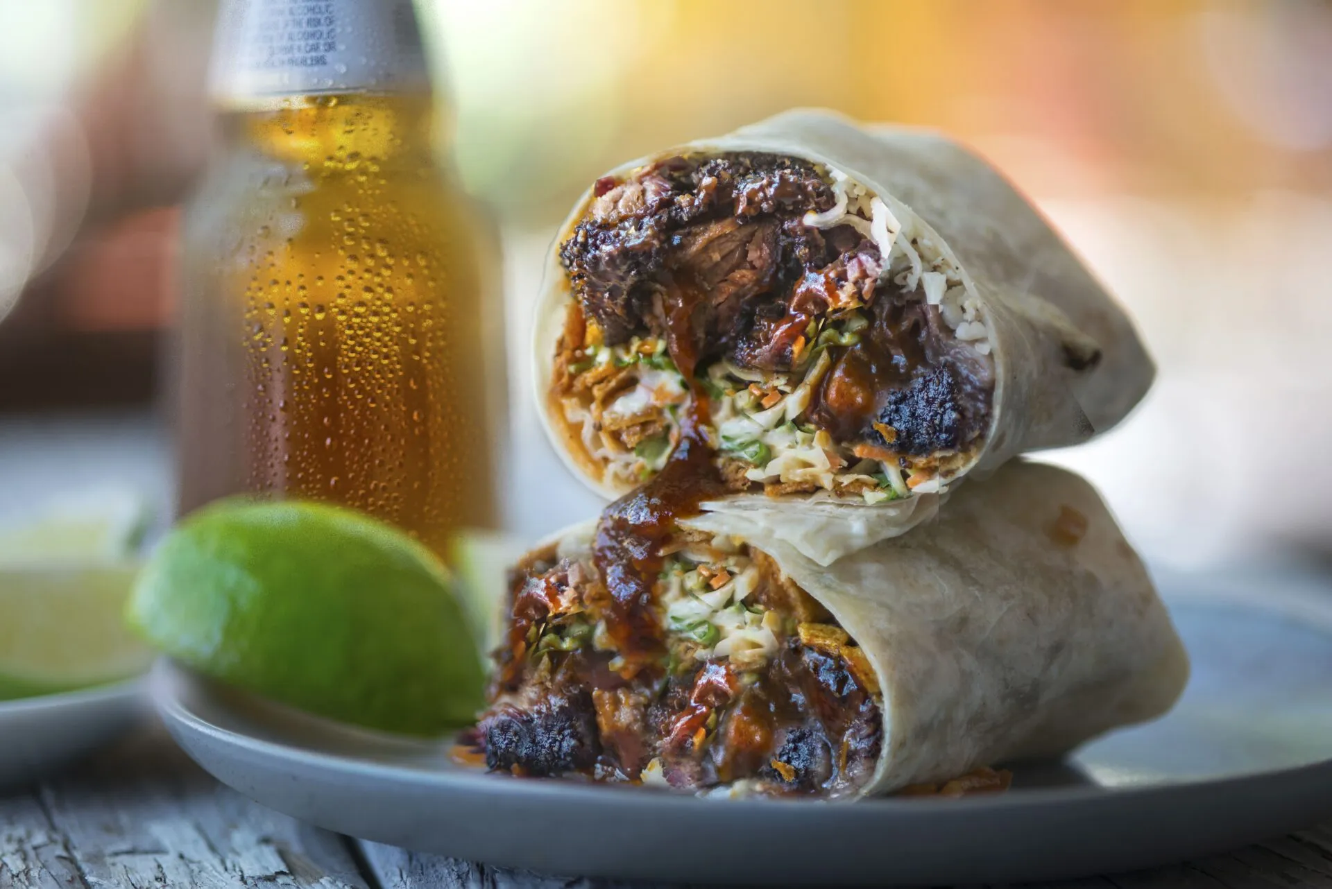 Burnt End Burrito by BBQ Mexicana at Las Vegas Ballpark