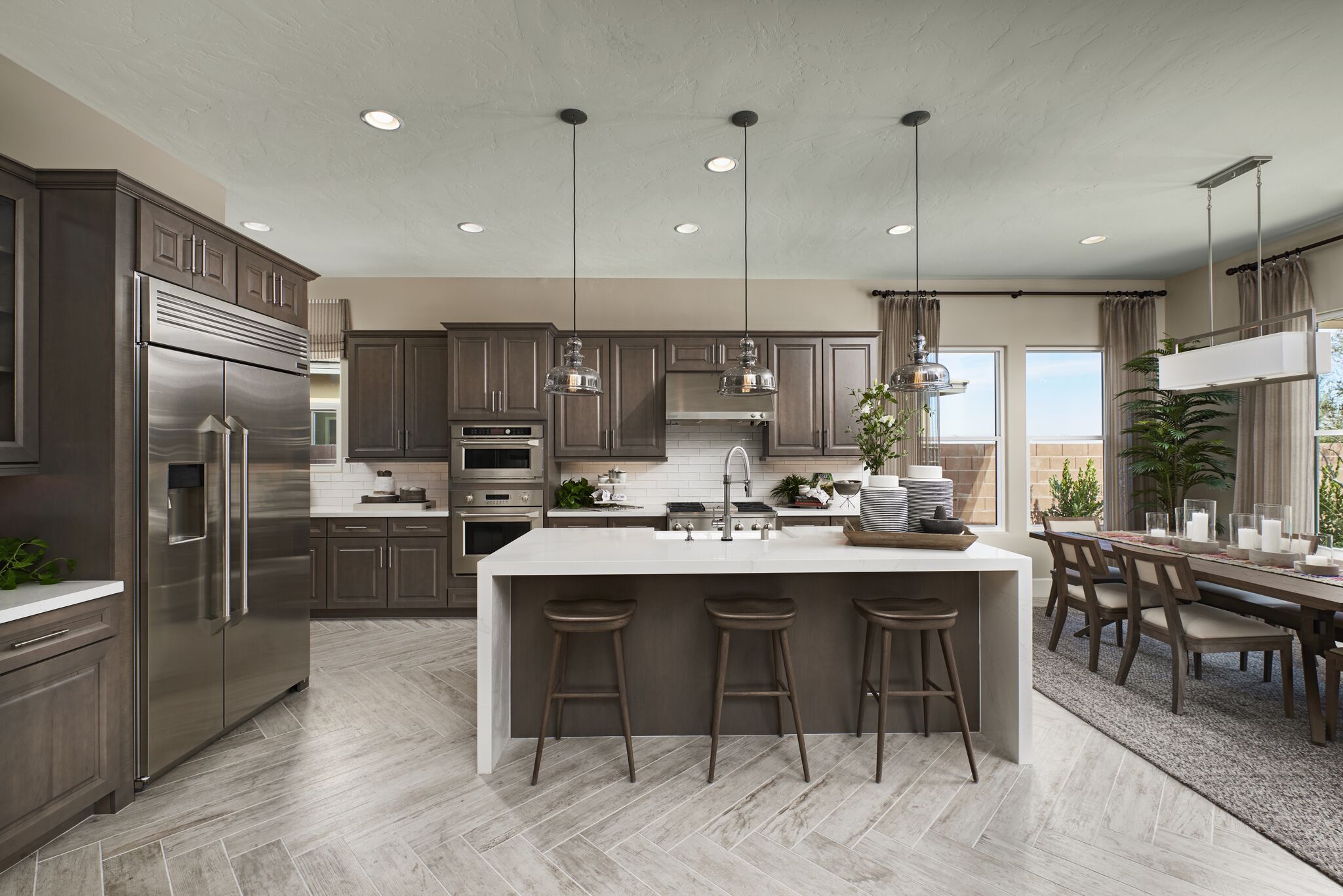 Kitchen at The Raven Model at Scots Pine by Richmond American Homes