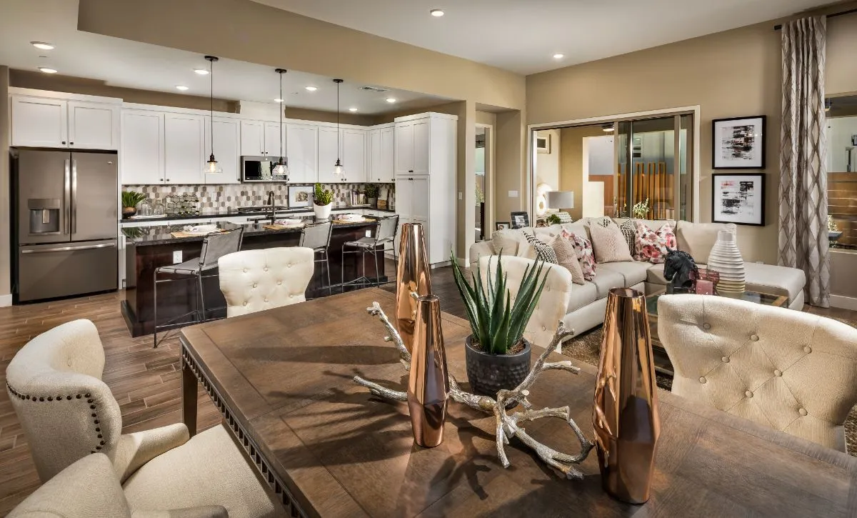 Living Room at Trilogy by Shea Homes in Summerlin