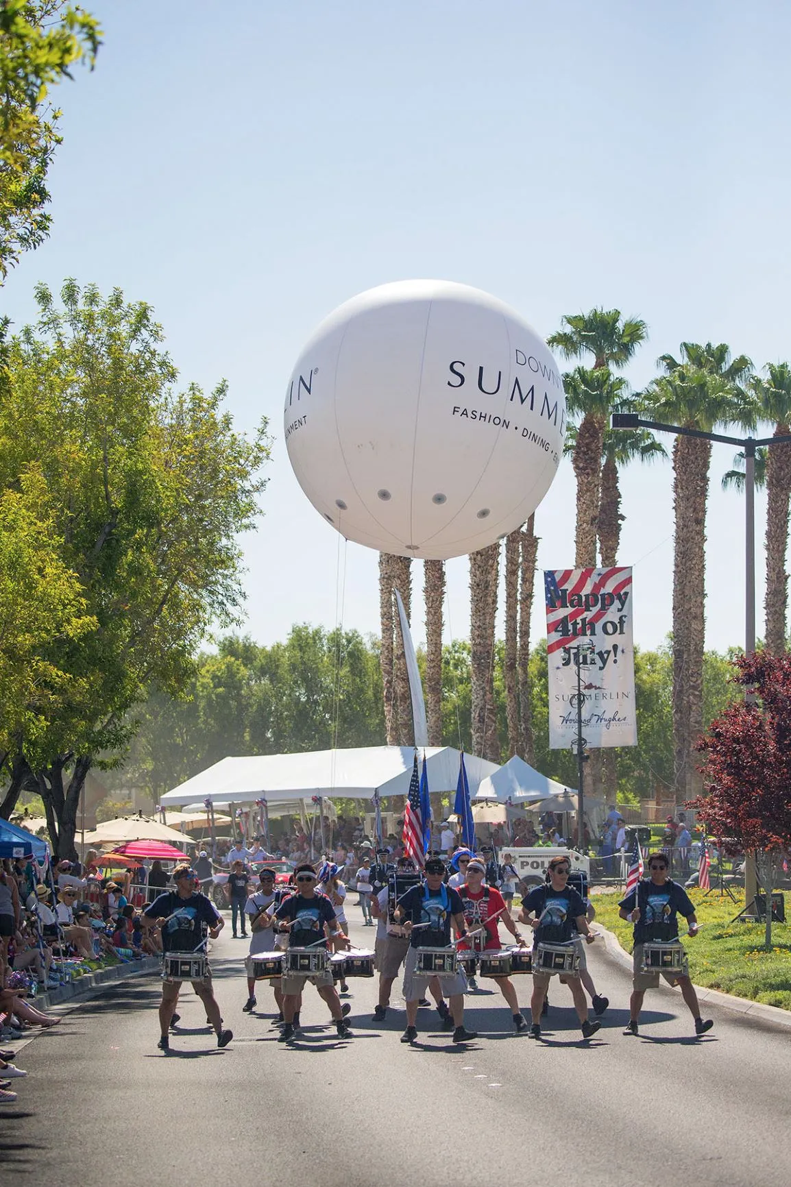 Downtown Summerlin float at Fourth of July Parade in Summerlin