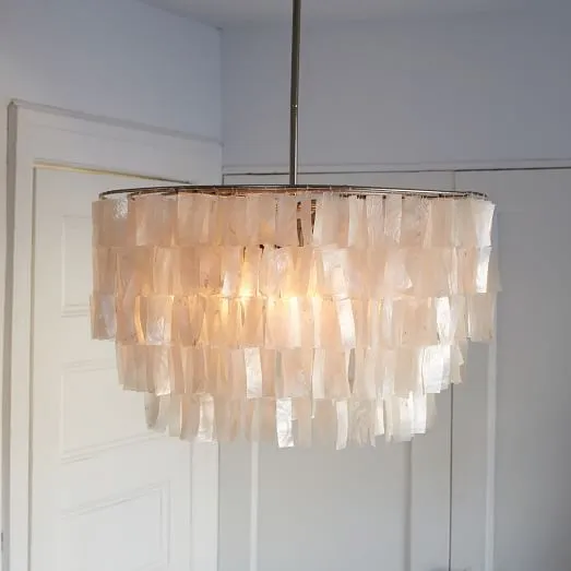 Chandelier from West Elm