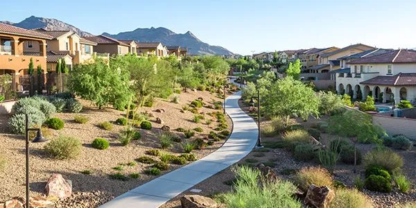 Trail system in Summerlin
