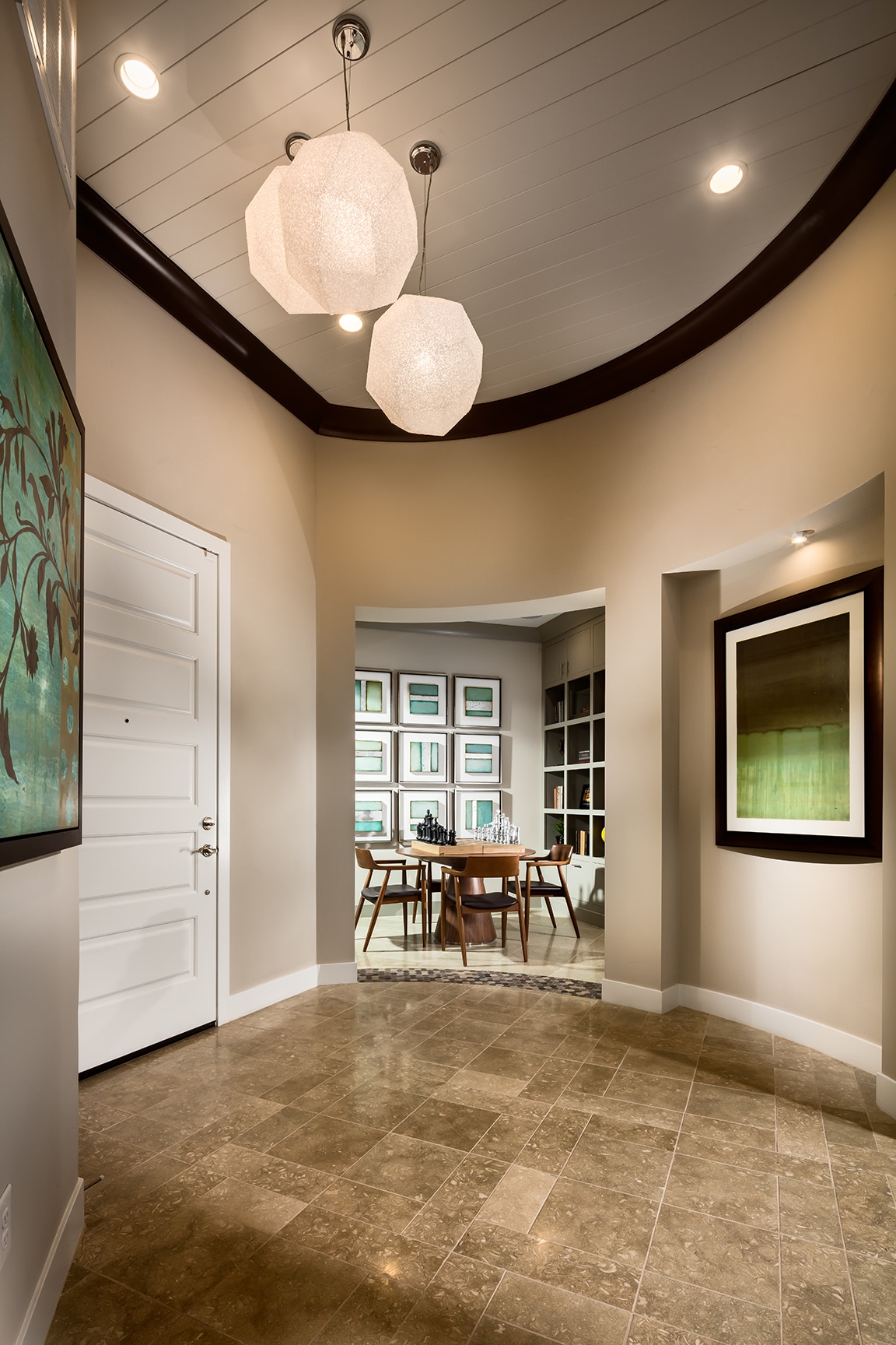 Entry in Gilmore Model in Regency by Toll Brothers in The Cliffs in Summerlin