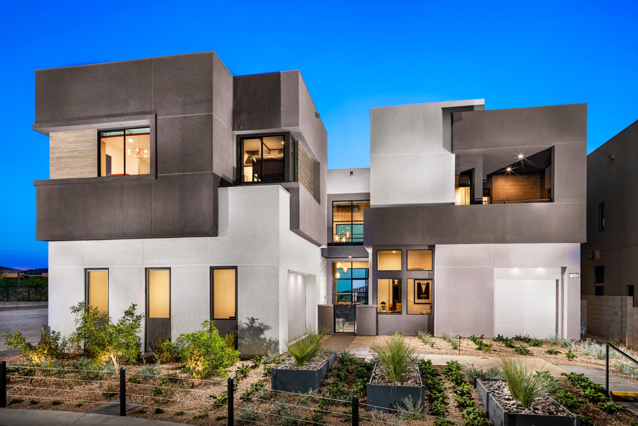 Front Elevation of Knoll in Sky View Collection in Mesa Ridge by Toll Brothers in The Mesa in Summerlin