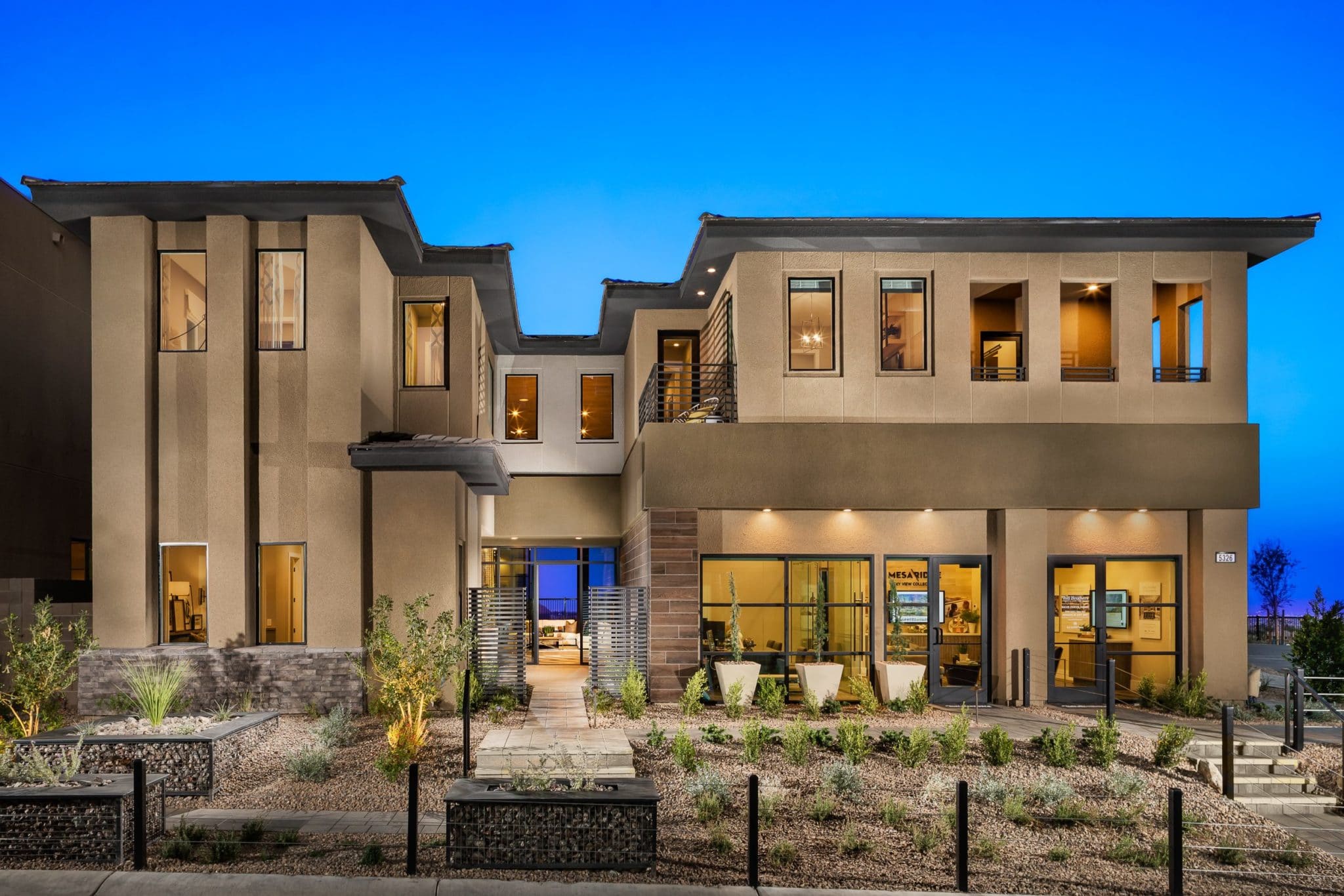 Front Elevation at White Rock at Mesa Ridge by Toll Borthers