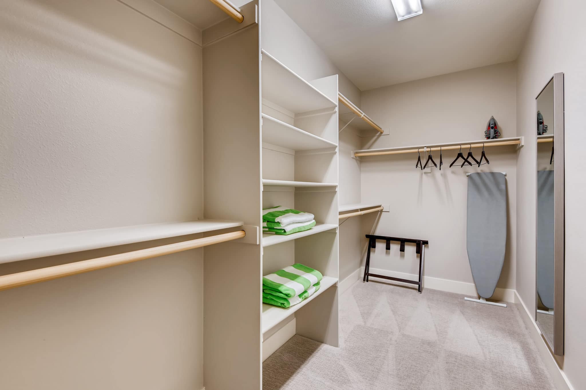 Closet in Radiant in Luxe Collection in Trilogy by Shea Homes in South Square in Summerlin