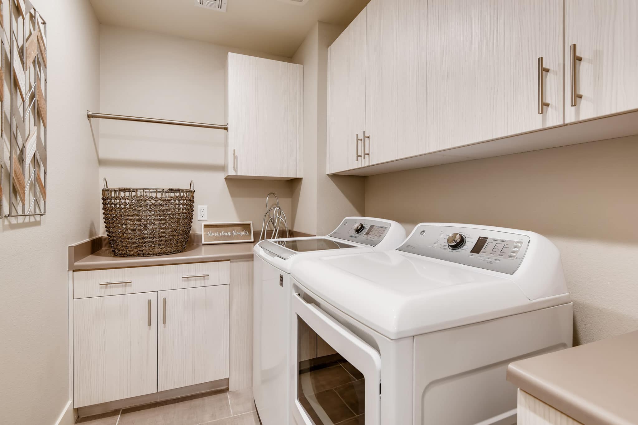 Laundry Room in Radiant in Luxe Collection in Trilogy by Shea Homes in South Square in Summerlin