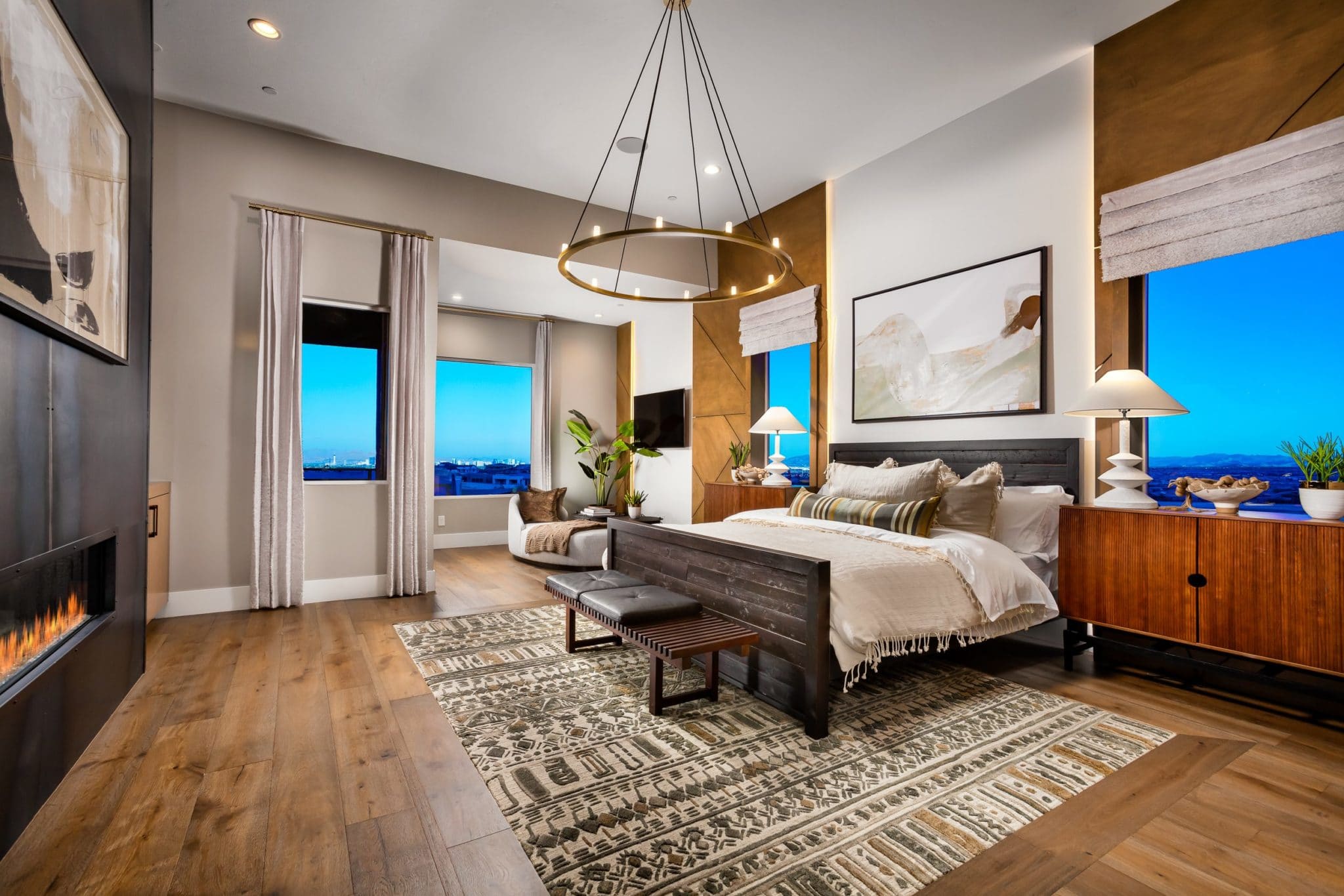 Bedroom at White Rock at Mesa Ridge by Toll Borthers