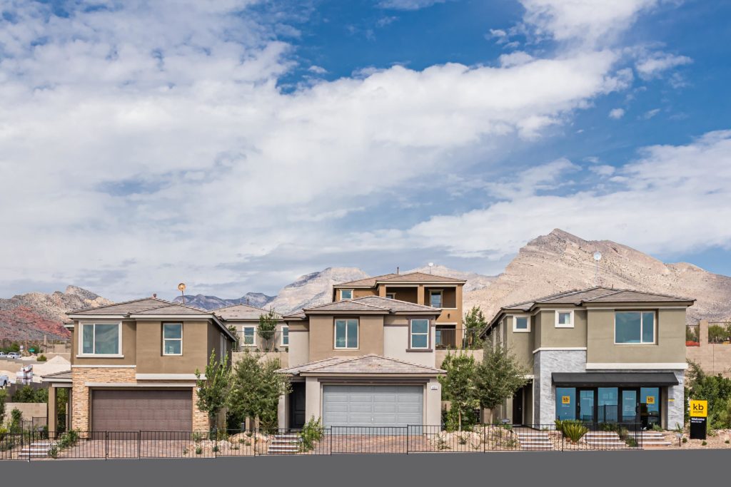 Street view of Bristle Vale by Kb Home in Summerlin