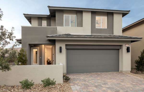 Front Elevation of Plan 3 Model in Jade Ridge by Taylor Morrison in The Cliffs in Summerlin