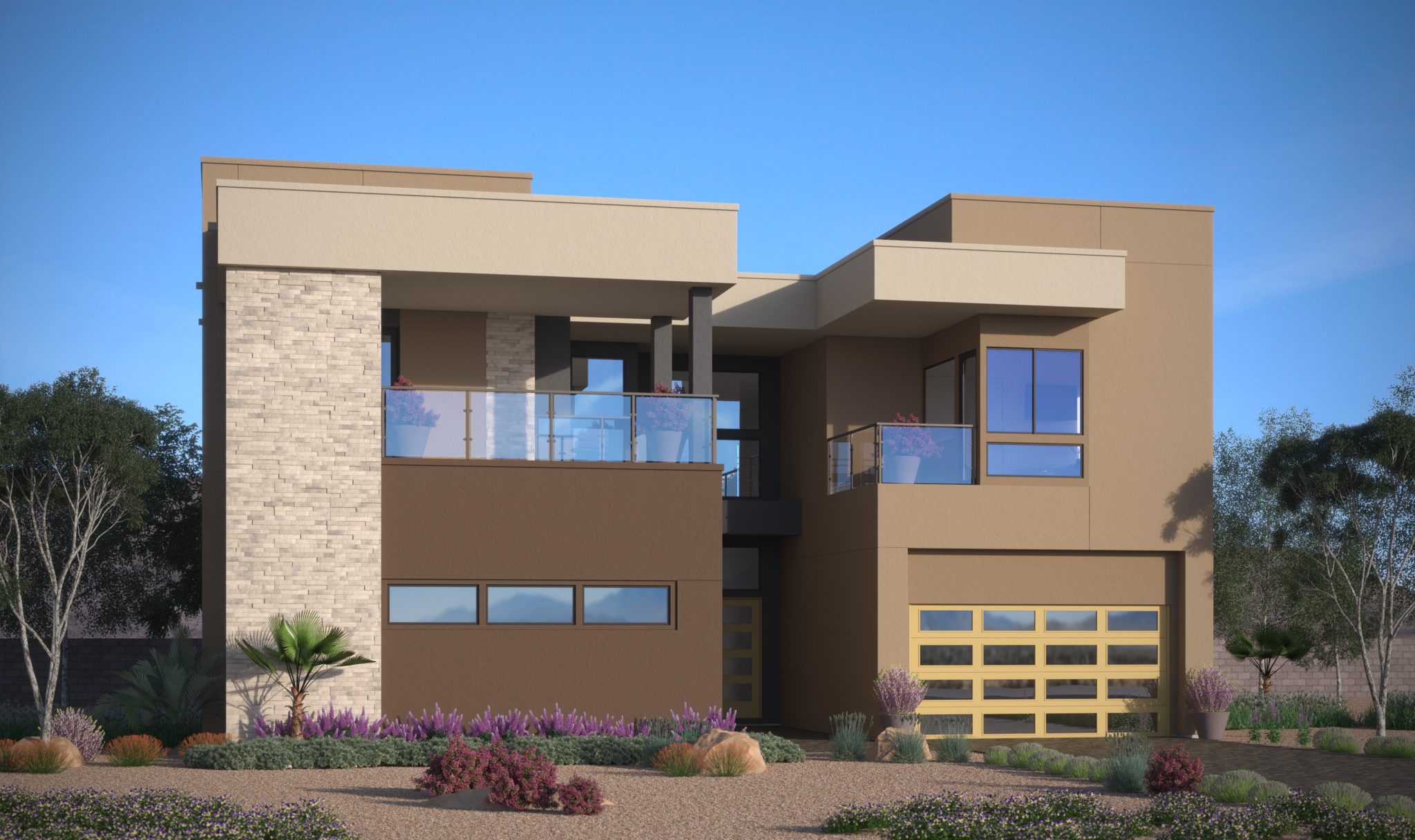 Front Elevation D of Calico in Mesa Ridge by Toll Brothers in The Mesa in Summerlin