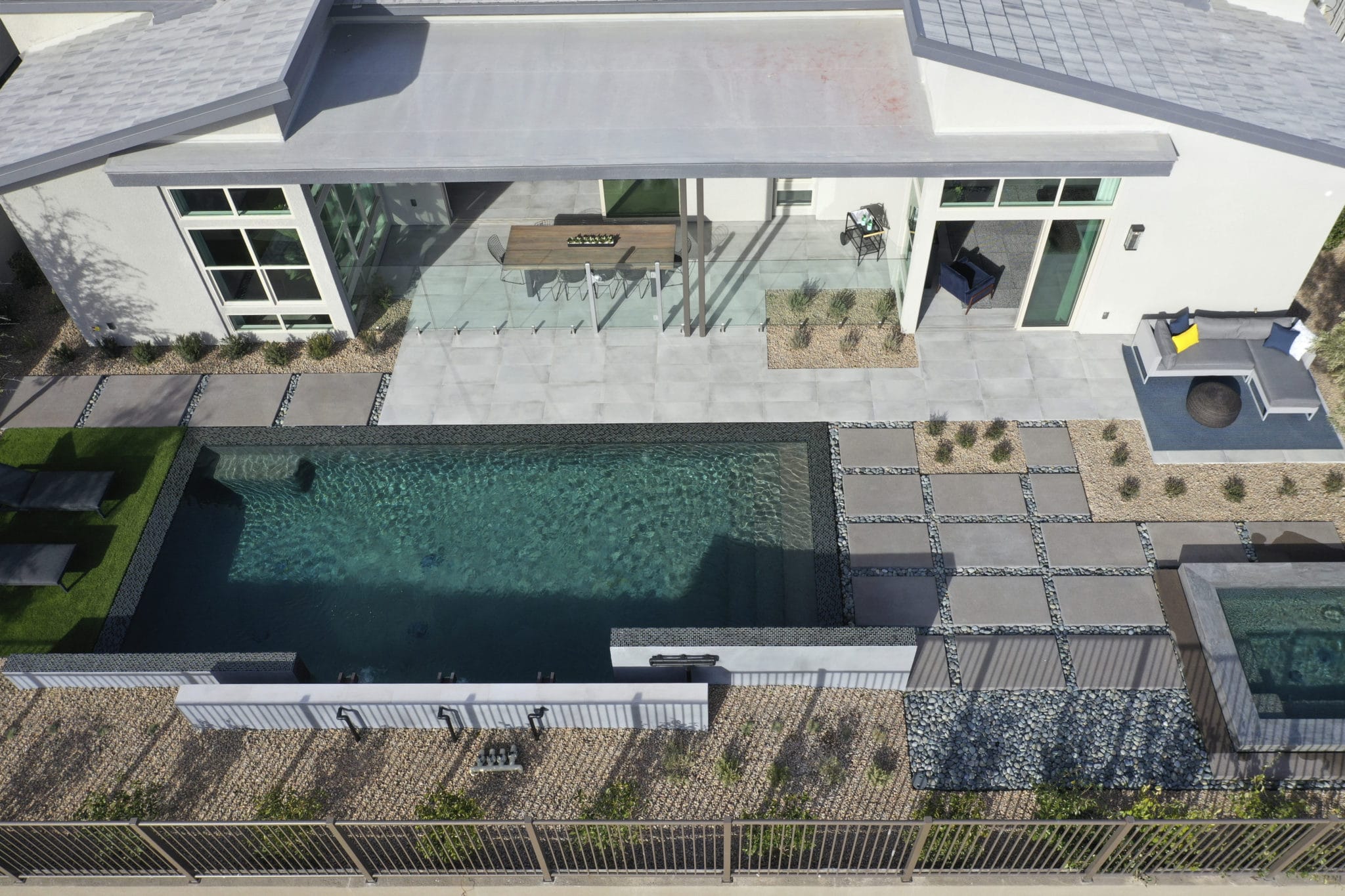 Pool in Plan 1 Model in Sandalwood by Pardee Homes in Stonebridge in Summerlin