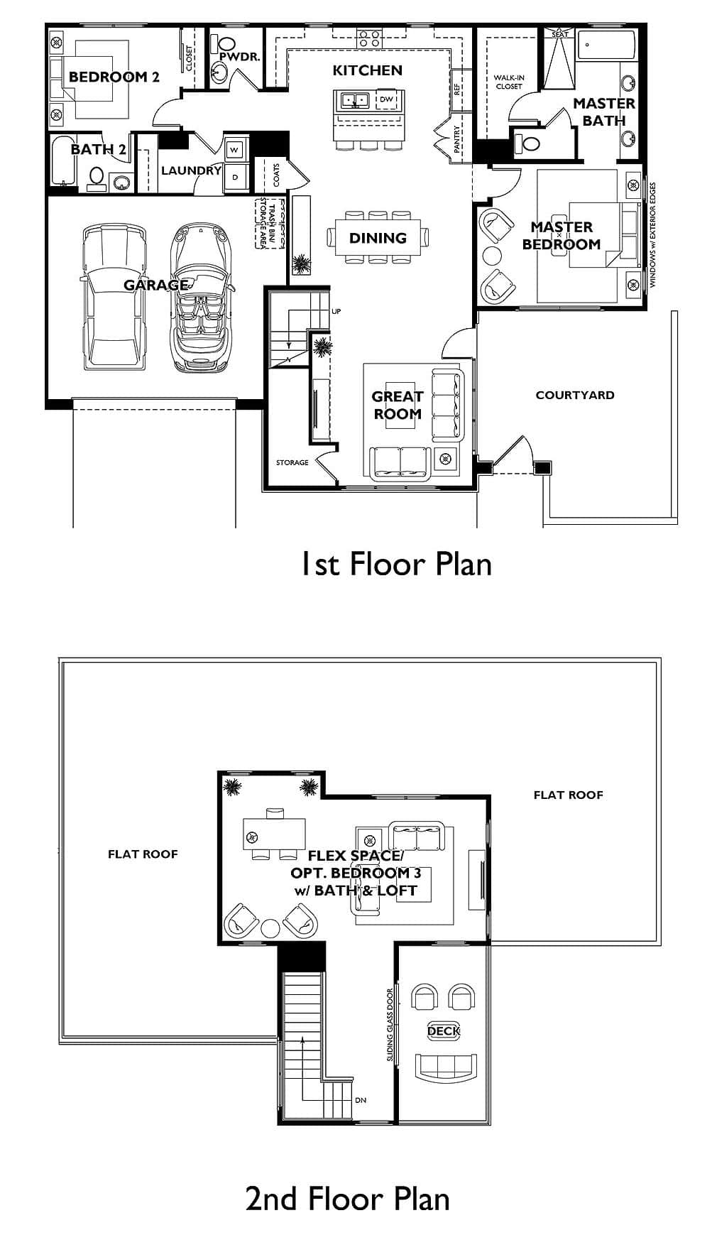 Floorplan of Splendor Model in Luxe Collection in Trilogy by Shea Homes in South Square in Summerlin